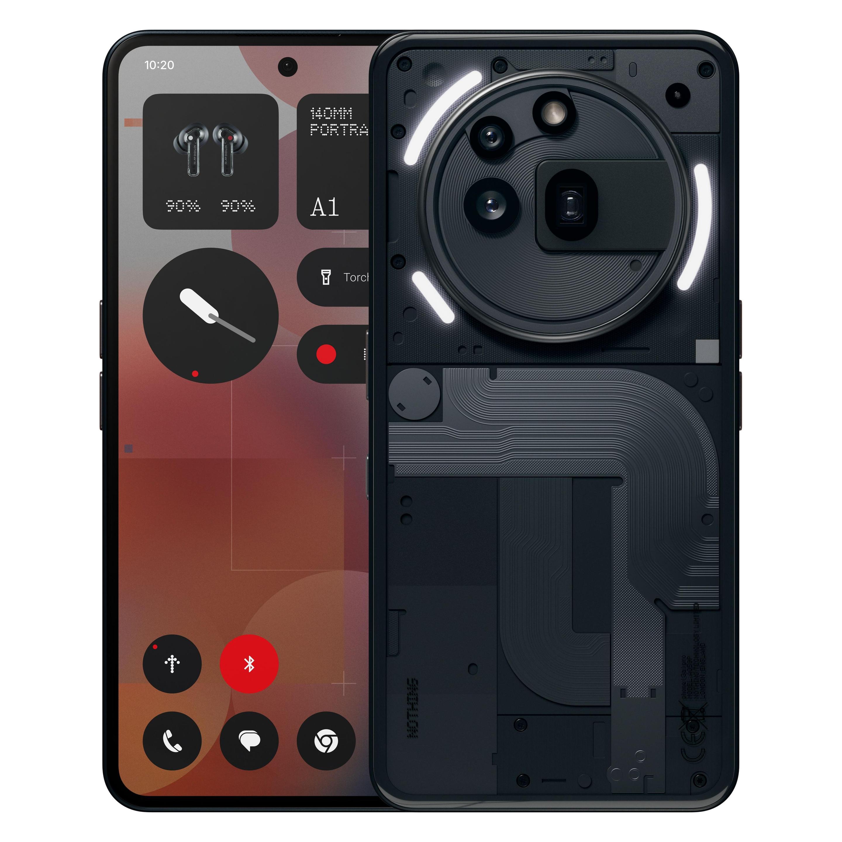 Nothing Phone (3a) Pro (256 GB, Black, 6.77", SIM + eSIM, 5G) (A10400166)