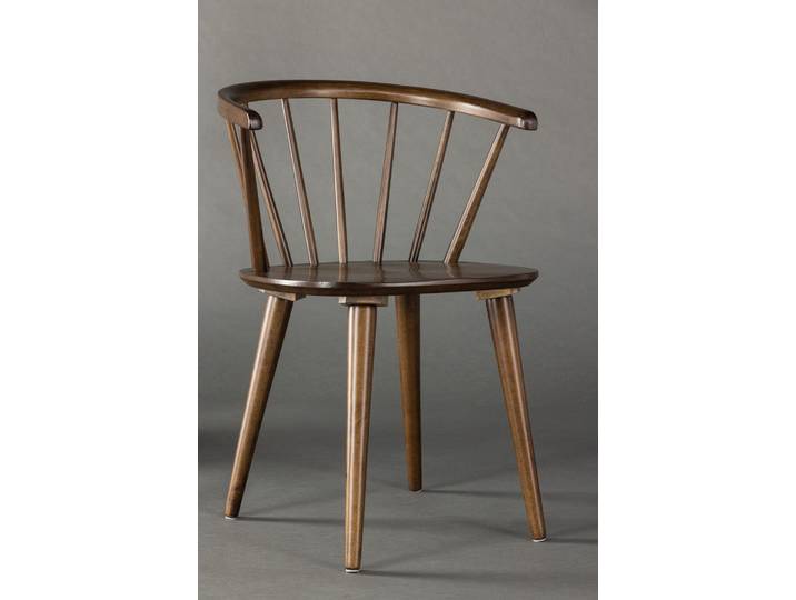 Esszimmerstuhl VENTURE HOME Bobby, 2er-Set Esszimmerstühle aus Gummibaumholz, modern , braun (mocca, mocca, mocca), B:55cm H:76cm, Massivholz, Stühle, Esszimmerstuhl, Holzstuhl, Massivholz, abgerundete Form, einladend, skandinavisch