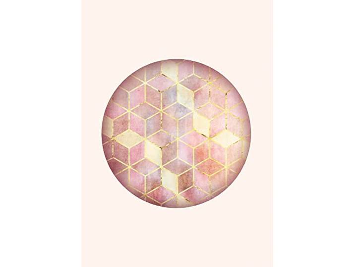 Komar Mosaik Circle Rosso - Größe: 50 x 70 cm, Wandbild, Poster, Kunstdruck (ohne Rahmen), PURE Boutique