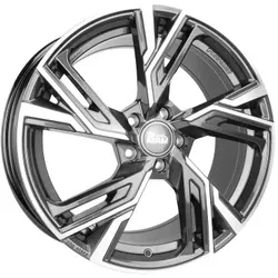 MAM Wheels Rs5 Palladium Front Polish 8x18 ET 35 5/120 Alufelge Grau
