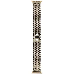 Neue GlacierX Hex Grid Bracelet Gold Smartwatch-Armbanduhr für Apple Watch 38/40/41mm Gold