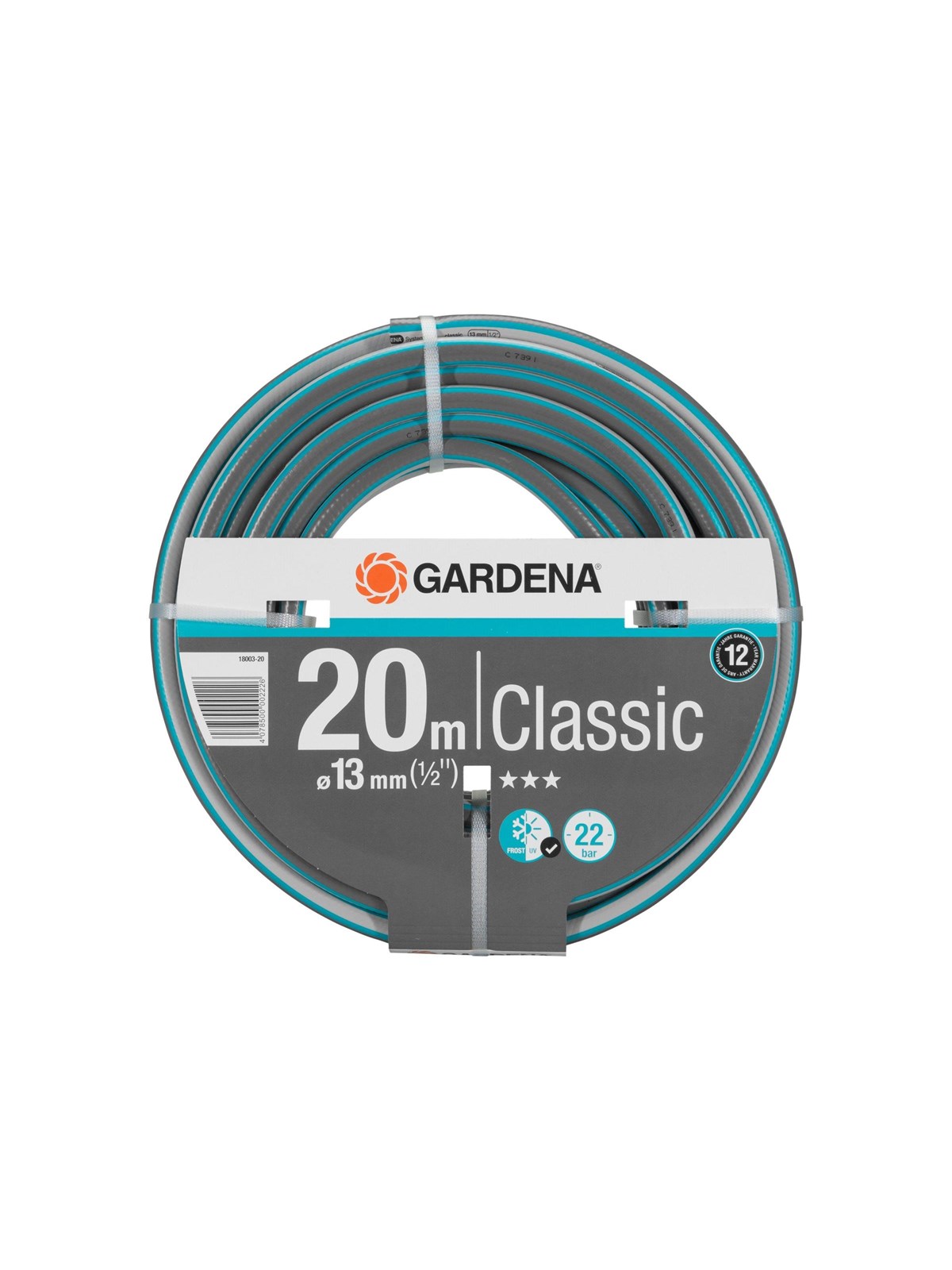 Gardena Classic Gartenschlauch 20 m - 13 mm (1/2")