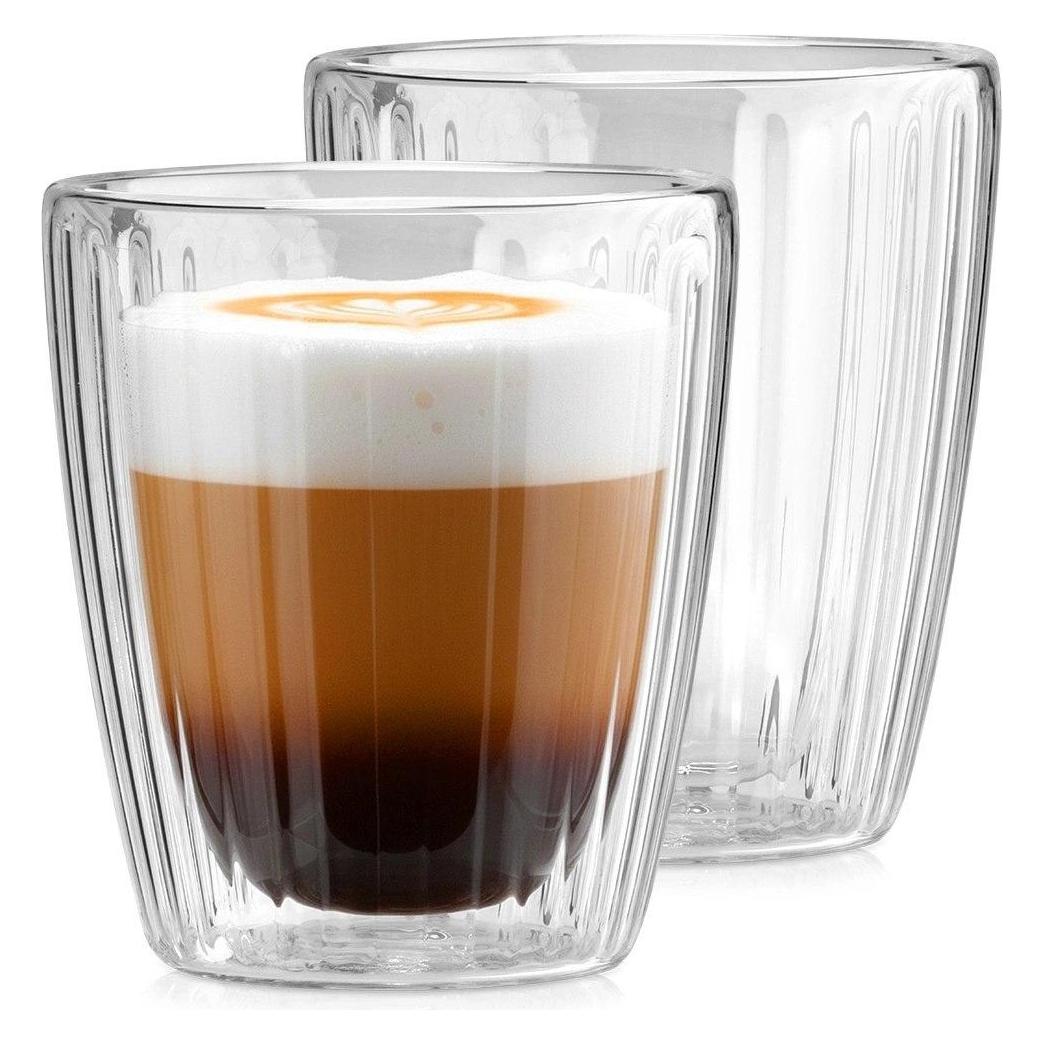 Maku Doppelwandige Thermobecher für Kaffee und Tee, 230 ml, 2 Stück (65526863)
