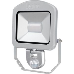 Ledino LED-Außenstrahler Charlottenburg, IP65 wasserdicht, 30 Watt / 2.350 Lumen, tageslichtweiß, 230 V, Bewegungsmelder