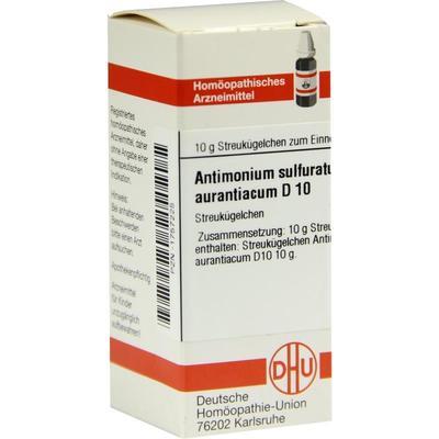DHU-Arzneimittel GmbH & Co. KG ANTIMONIUM SULFURATUM aurantiacum D 10 Globuli 10 g 01757225