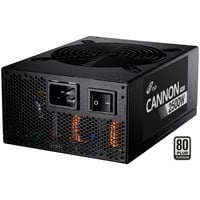 CANNON PRO 2500, PC-Netzteil schwarz, 4x 12-Pin, 3x PCIe, Kabelmanagement, 2500 Watt