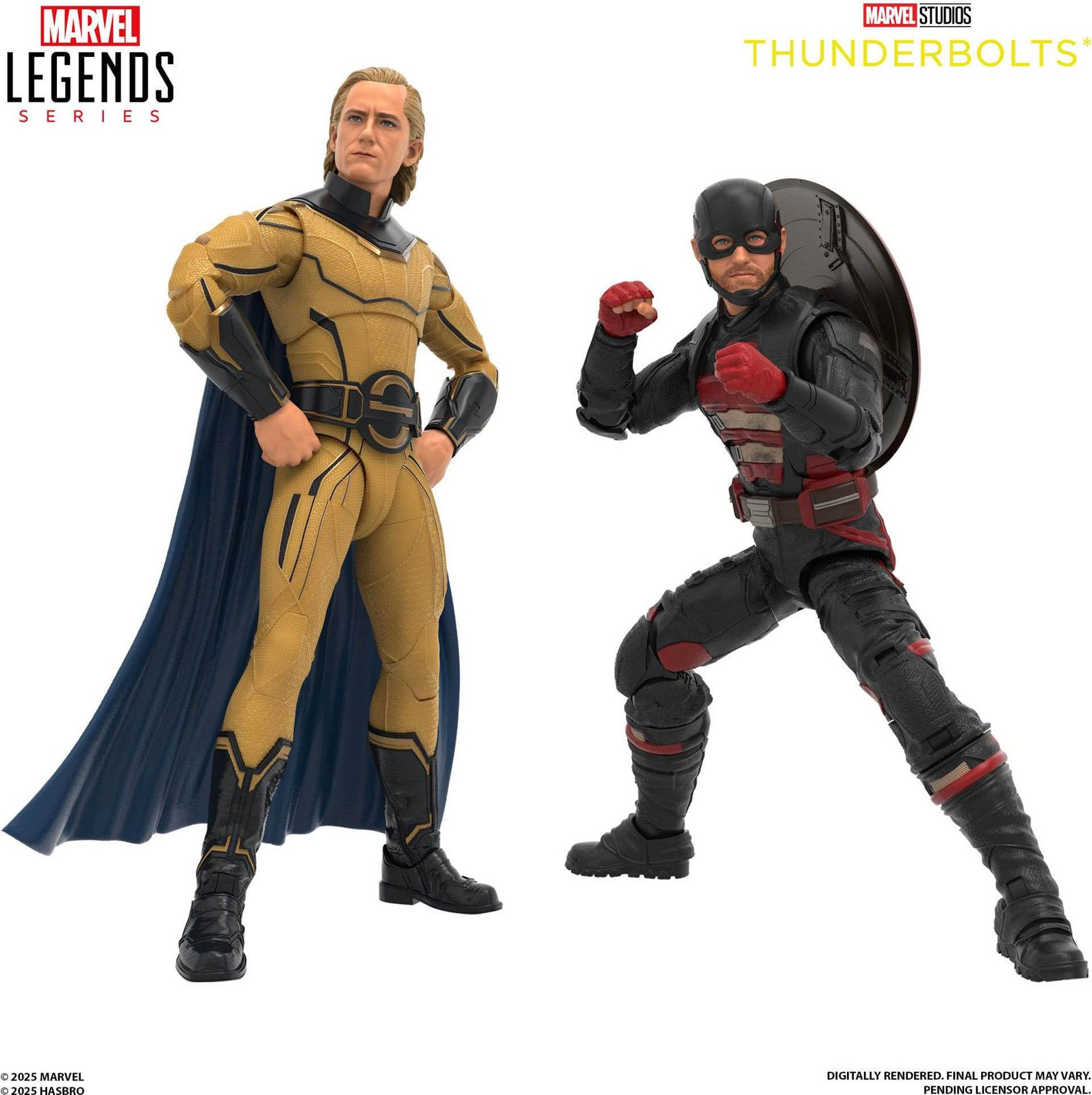 Hasbro Marvel Legends Thunderbolts actiefiguren 2-pack: John F. Walker & Sentry, 15 cm