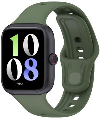 Everyday Crate Vivo Watch GT Silicone Watch Band Soft Adjustable Replacement Watch Strap dark Green