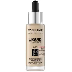 Foundation mit Niacinamide in einer Pipettenflasche