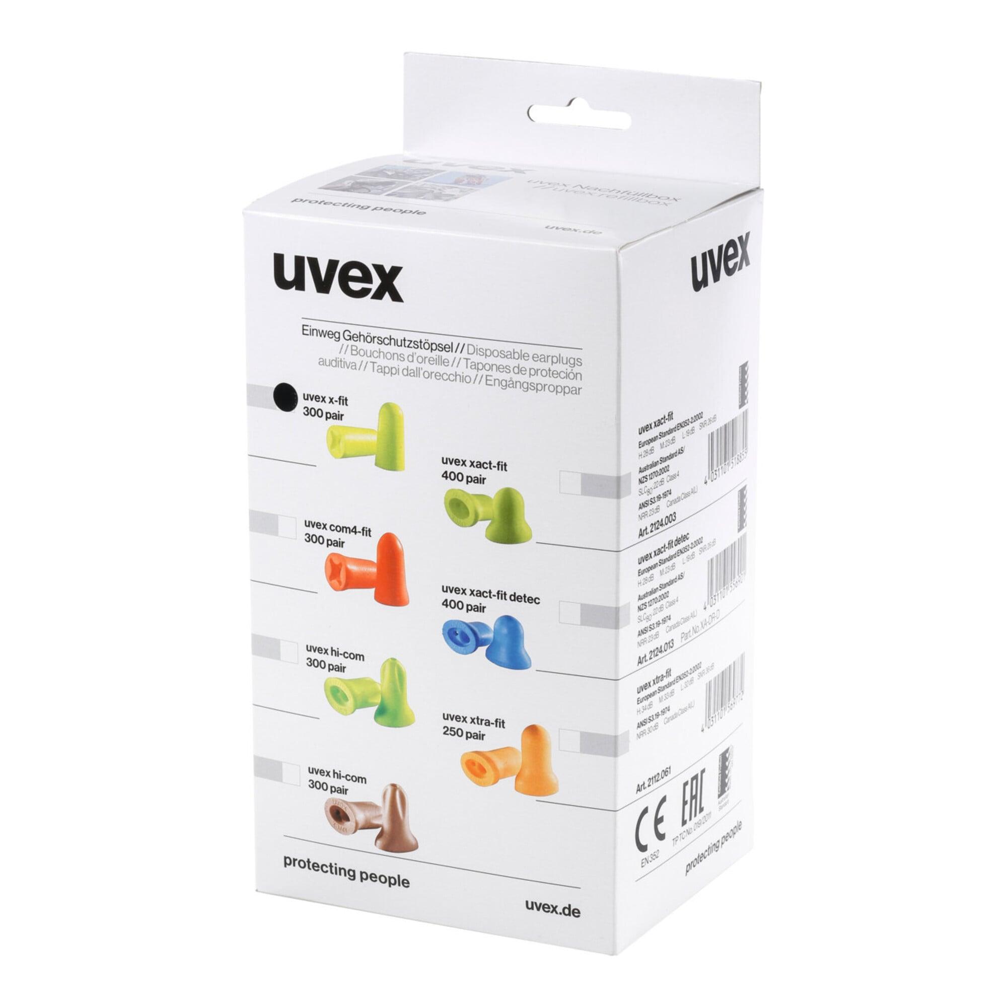 uvex Gehörschutzstöpsel-Set uvex x-fit, Typ: R300 (2112022)
