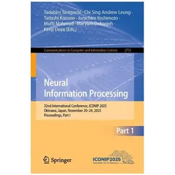 Neural Information Processing, Fachbücher