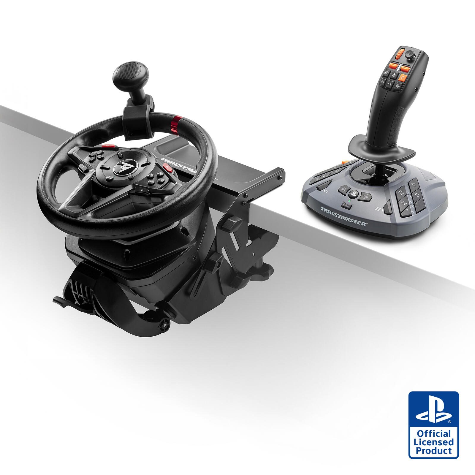 Thrustmaster Lenkrad-Set T128P Simtask Farming Pack 4160937