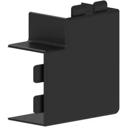 GGK 1170 Flachwinkelhaube LFG 40x60mm-9005, Kunststoff hfr, schnittkaschierend, schwarz LFG 40x60-FW LFG40x60FW