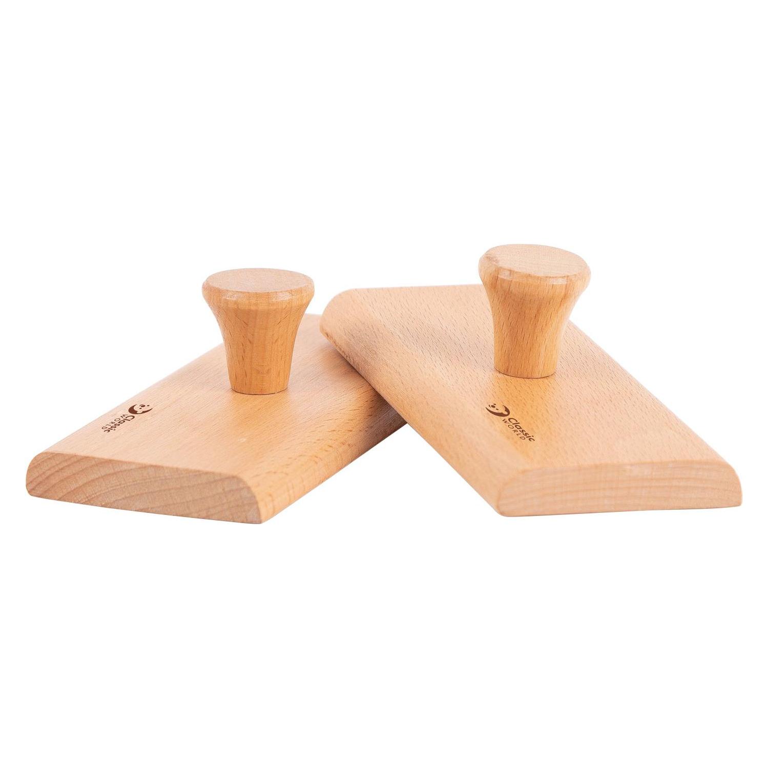 Classic World Sandblock-Percussion aus Holz, 2 Stück. (Perkussion) (36687120)