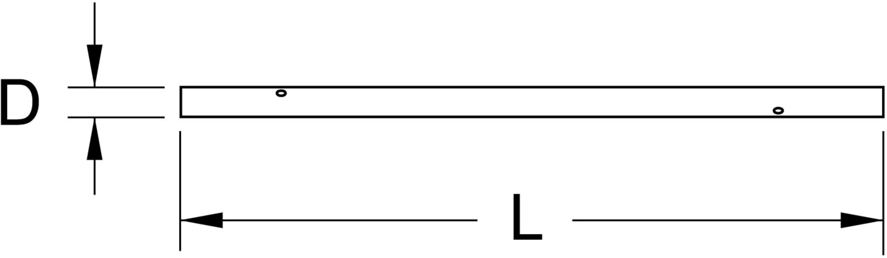 KS Tools BRONZEplus Drehstift für Klauenschlüssel 16x250 mm (963.8490)