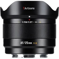 7Artisans AF 25mm f1,8 LITE für Sony E (APS-C)