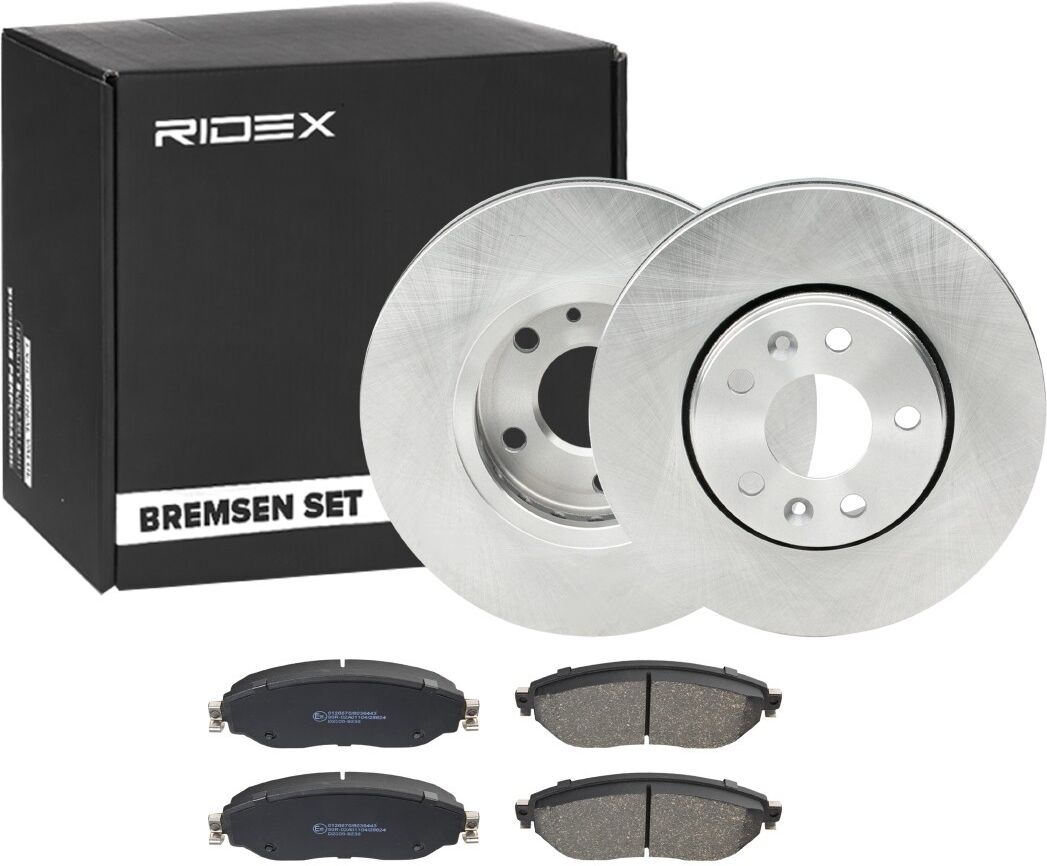 RIDEX 3405B0880 Bremsscheiben und -beläge