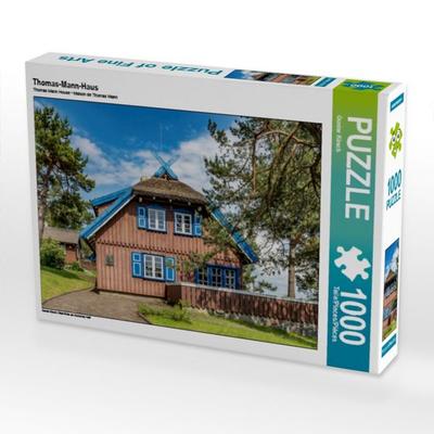 CALVENDO Puzzle Thomas-Mann-Haus | 1000 Teile Lege-Größe 64 × 48 cm Foto-Puzzle für glückliche Stunden
