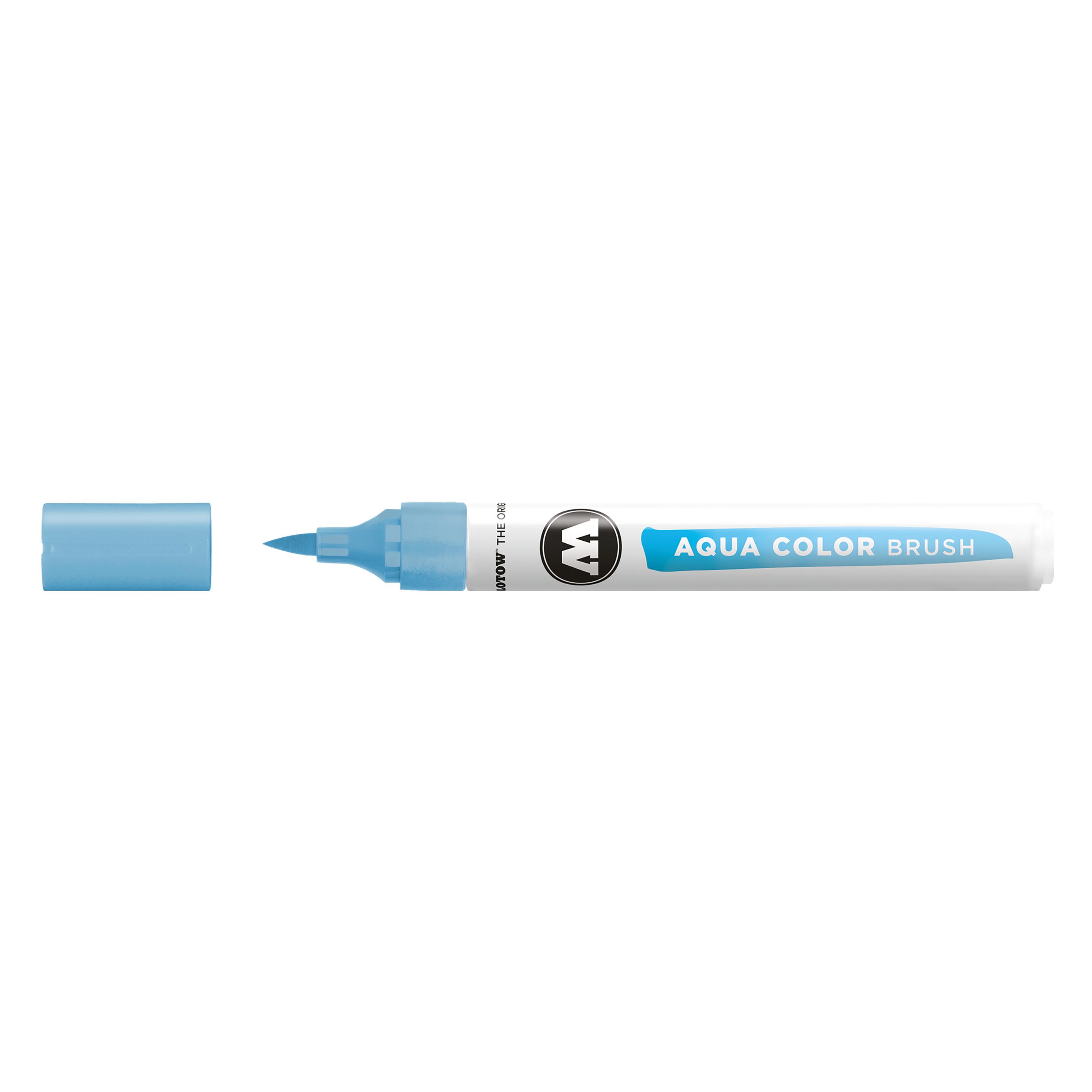 Molotow Aquarellstift Color Brush Aqua 1-2 mm hellblau (1x) (MO727252)