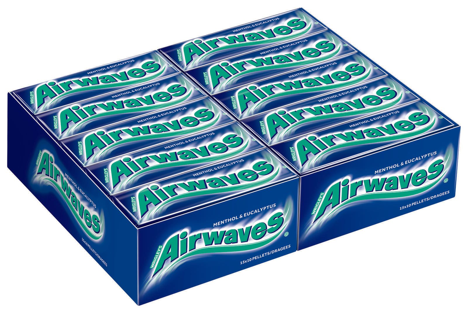 Airwaves Kaugummis Menthol & Eukalyptus 602239