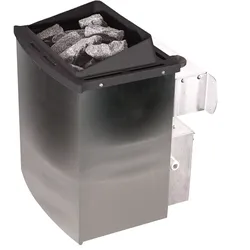 Karibu Saunaofen mit integrierter Steuerung 9kW 66600 33edelstahl