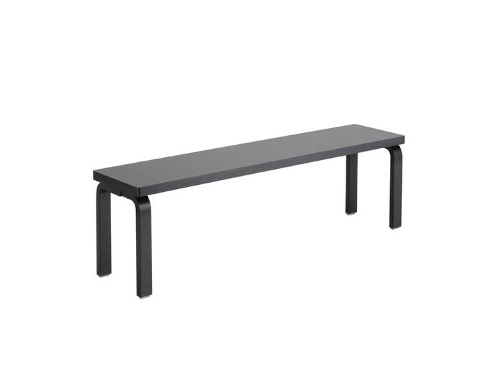 ARTEK banc BENCH 168B (Noir - Bois massif de bouleau)
