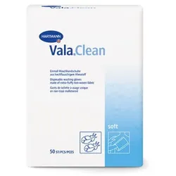 VALACLEAN soft Einmal-Waschhandschuhe 50 St