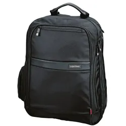 Lightpak Laptoprucksack »Executive Line Echo I« schwarz, 33x43x16 cm