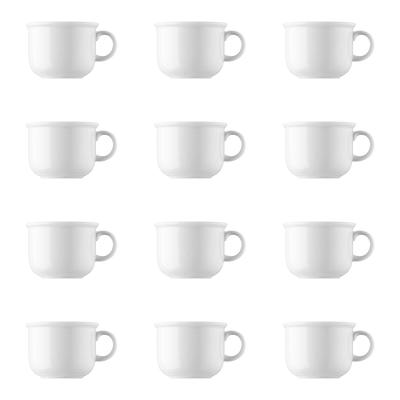 DKG utils Thomas -- Kaffee-Obertasse Trend -- Weiß - 12 Stück - Produkt-Bundle