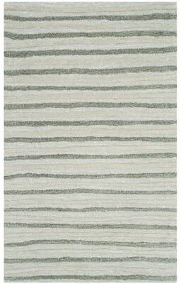Martha Stewart by SAFAVIEH Hand Drawn Stripe Wool/ Viscose Rug