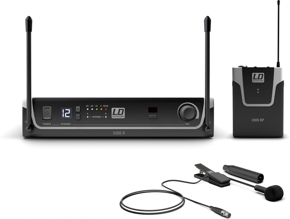 LD Systems U305 Bpw Funksystem Mit Bodypack Und Blasinstrumenten Mikrofon