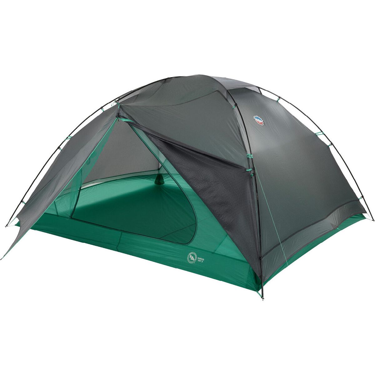 Big Agnes Sarvis Vest 2 asphalt/mint leaf TSVST226