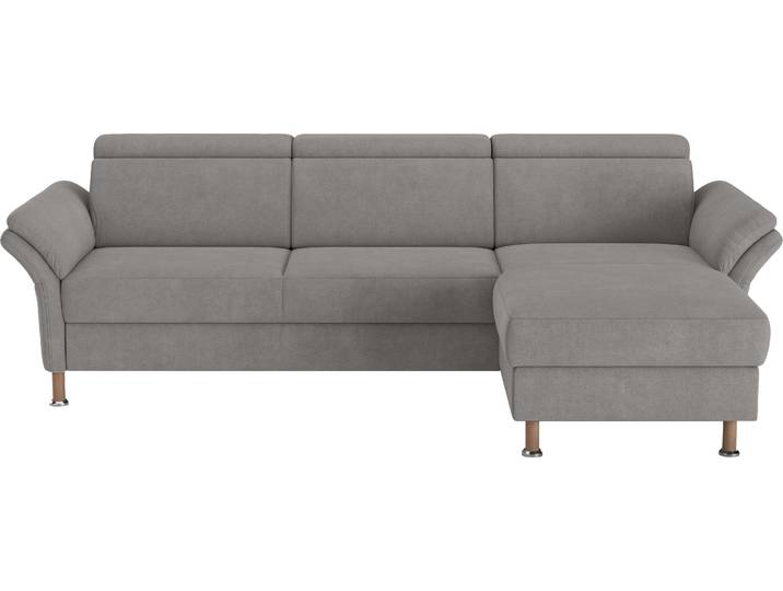 Ecksofa GOODPRODUCT Calypso L-Form , grau, B:260cm H:85cm T:172cm, 100% Polyester, Sofas, Ecksofa, mit motorischen Funktionen im Sofa und Recamiere