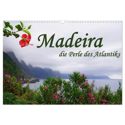 Madeira die Perle des Atlantiks (Wandkalender 2027 DIN A3 quer), CALVENDO Monatskalender