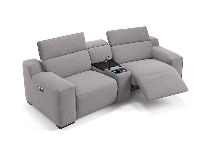 Stoff Kino Couch LORETO Relaxsofa