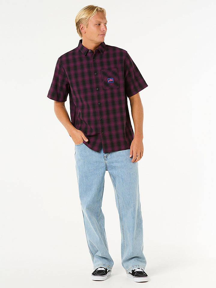 Rip Curl Hemd "Raw Energy" - Regular fit - in Lila - L