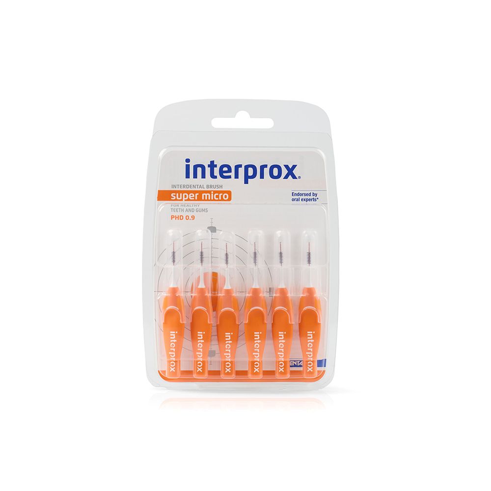 Interprox reg super micro orange Interdentalb.Blis 6 St Zahnbürste