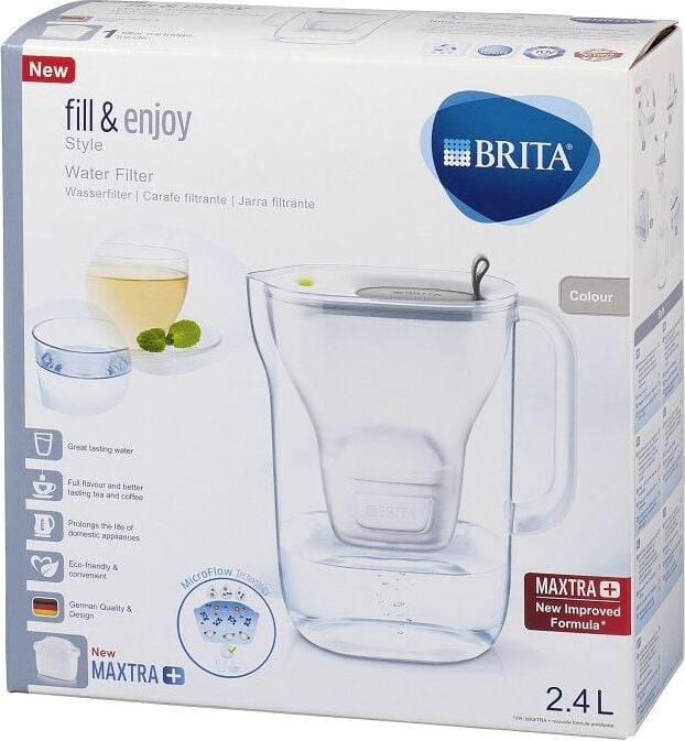 Brita Style waterfilterkan hellgrijs