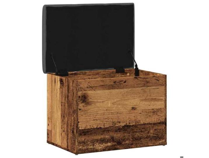 NOUVEAU Banc de couloir - Banc de rangement - vieux bois - 62x42x45cm bois d'ingénierie - banc pour hall 53736
