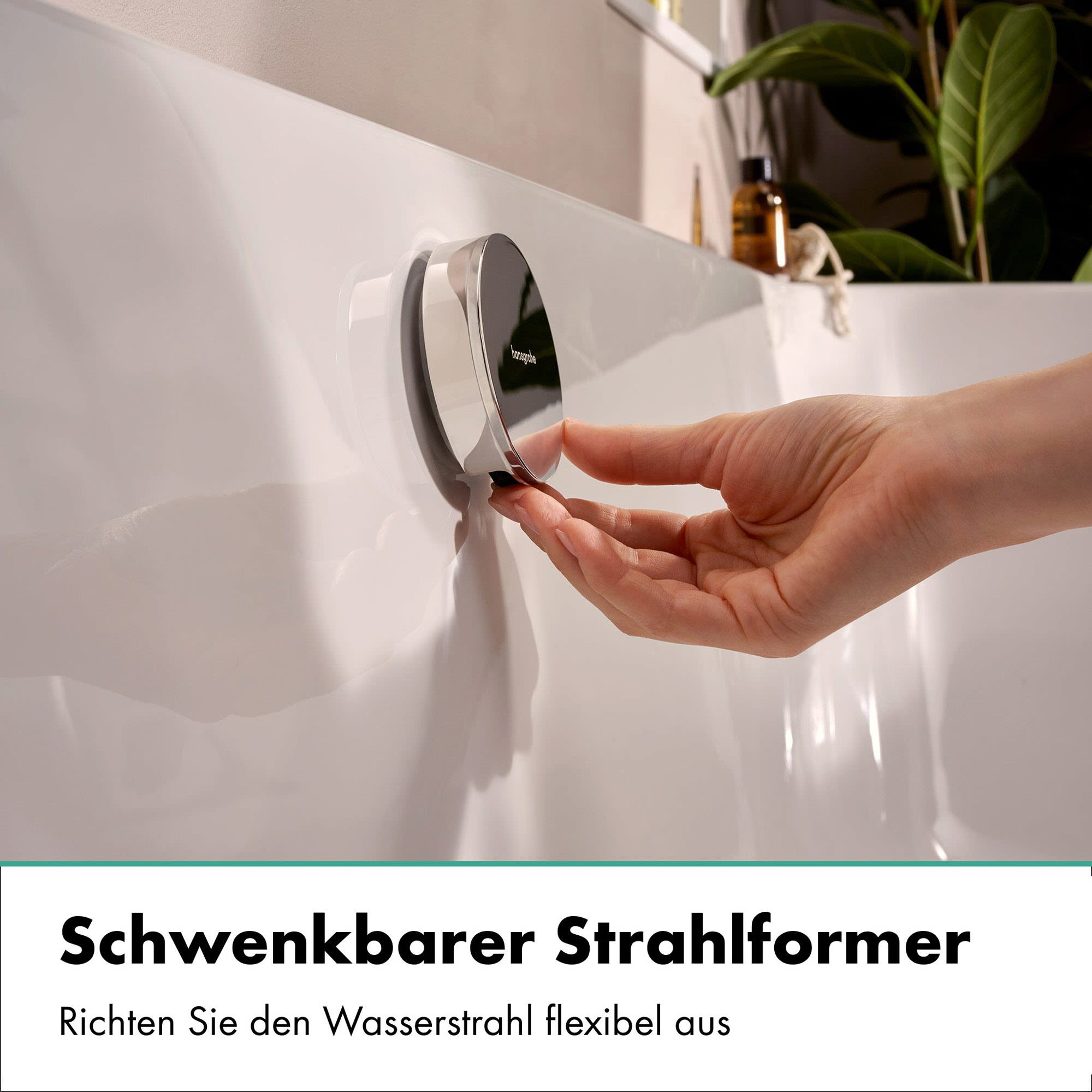 Hansgrohe Exafill Fertigset Wanneneinlauf, Ablauf- und Überlaufgarnitur