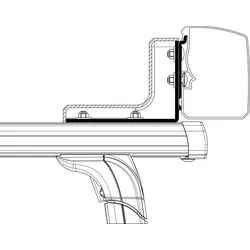 Thule Omnistor 3200 Markisenadapter Roof Rack