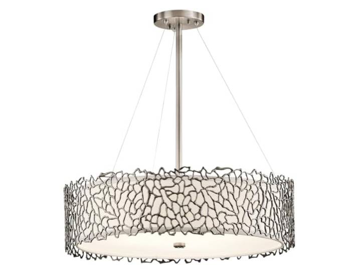 Silver Coral Pendant