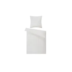 como Satin Bettwäsche  Snowy ¦ weiß ¦ Maße (cm): B: 135