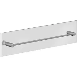 Gessi316 Handtuchhalter 600 mm zur Montage an einer Glaswand, 54925299, Farbe: Schwarz XL