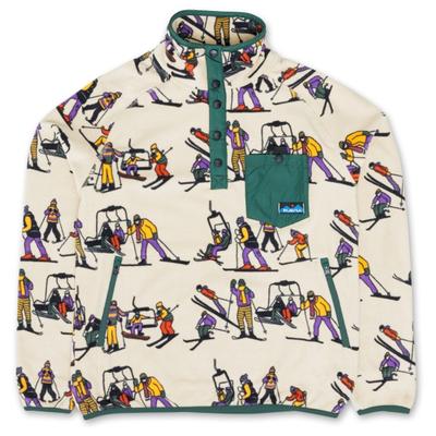 KAVU - Teannaway - Fleecepullover Gr L beige