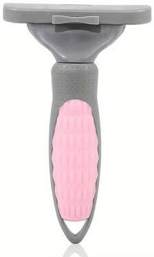 Uplift Essentials Pet Thinning Comb For Dogs And Cats With Anti Knot Hair Removal Design pink s