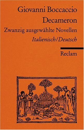 Giovanni Boccaccio - Decameron: 20 ausgewählte Novellen. Ital. /Dt: Zwanzig ausgewählte Novellen. Italienisch/Deutsch - Preis vom 04.10.2026 03:51:26 h