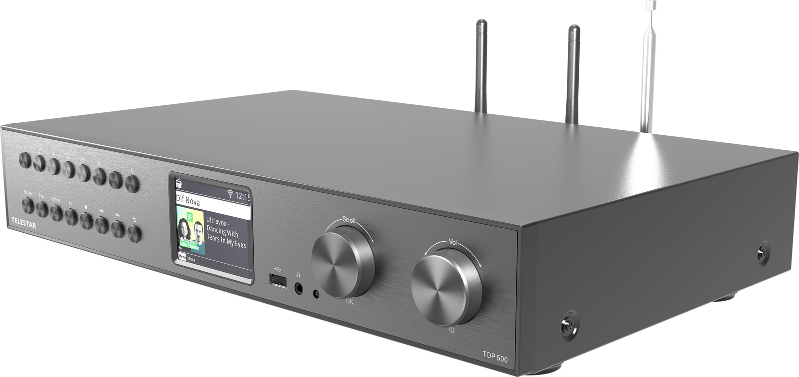 Telestar TOP 500 Multifunctionele HiFi-radio Schwarz