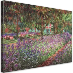 WANDBILD der garten des künstlers in giverny c. monet