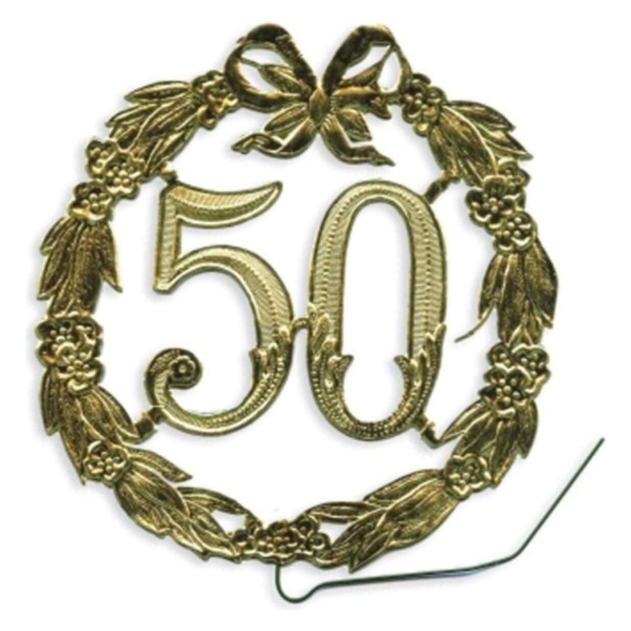 Demmler Zahl "50" gold (1230500192)